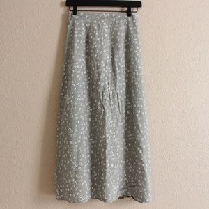 Vintage Studio // Floral Maxi/Ankle Length Skirt // Size: S